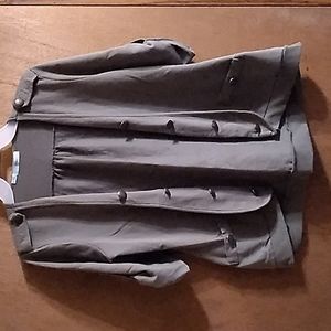 Vintage Maurices Army Green Military Style Jacket Small